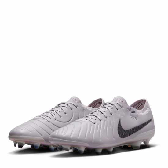 Nike Tiempo Legend 10 Elite Firm Ground Football Boots Сиво/Черно Мъжки футболни бутонки