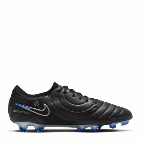 Nike Tiempo Legend 10 Elite Firm Ground Football Boots Black/Chrome Мъжки футболни бутонки