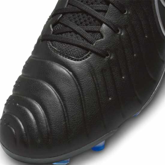 Nike Tiempo Legend 10 Elite Firm Ground Football Boots Black/Chrome Мъжки футболни бутонки