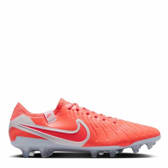 Nike Tiempo Legend 10 Elite Firm Ground Football Boots Червено/Бяло 