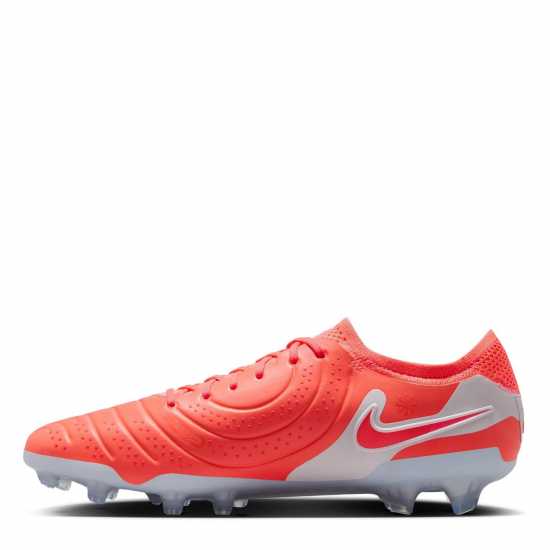 Nike Tiempo Legend 10 Elite Firm Ground Football Boots Червено/Бяло 