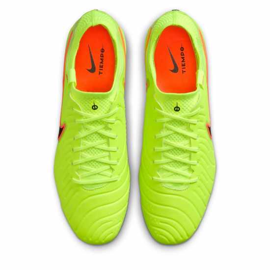 Nike Tiempo Legend 10 Elite Adults Firm Ground Football Boots Волт/Черен 