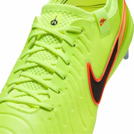 Nike Tiempo Legend 10 Elite Adults Firm Ground Football Boots Волт/Черен 