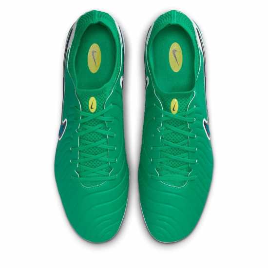 Nike Tiempo Legend 10 Elite Adults Firm Ground Football Boots Green/Black 