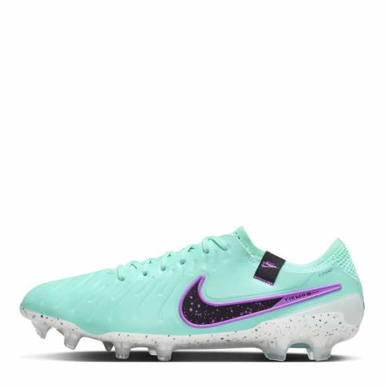 Nike Tiempo Legend 10 Elite Adults Firm Ground Football Boots Blue/Black 