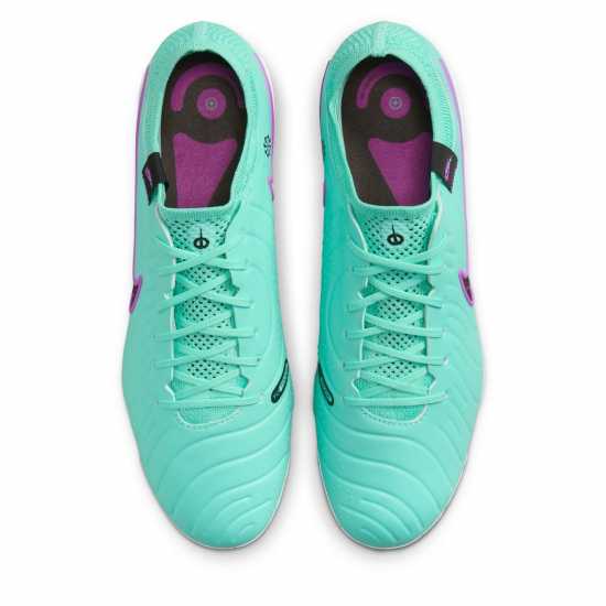 Nike Tiempo Legend 10 Elite Adults Firm Ground Football Boots Blue/Black 