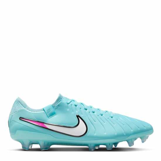 Nike Tiempo Legend 10 Elite Firm Ground Football Boots Синьо/Бяло 