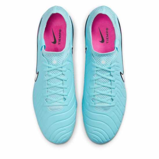 Nike Tiempo Legend 10 Elite Firm Ground Football Boots Синьо/Бяло 