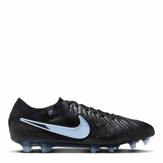 Nike Tiempo Legend 10 Elite Adults Firm Ground Football Boots Black/Black 
