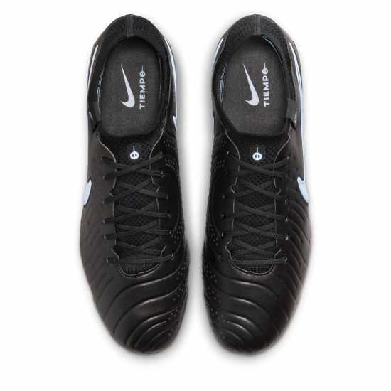 Nike Tiempo Legend 10 Elite Adults Firm Ground Football Boots Black/Black 
