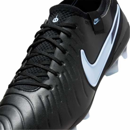 Nike Tiempo Legend 10 Elite Adults Firm Ground Football Boots Black/Black 