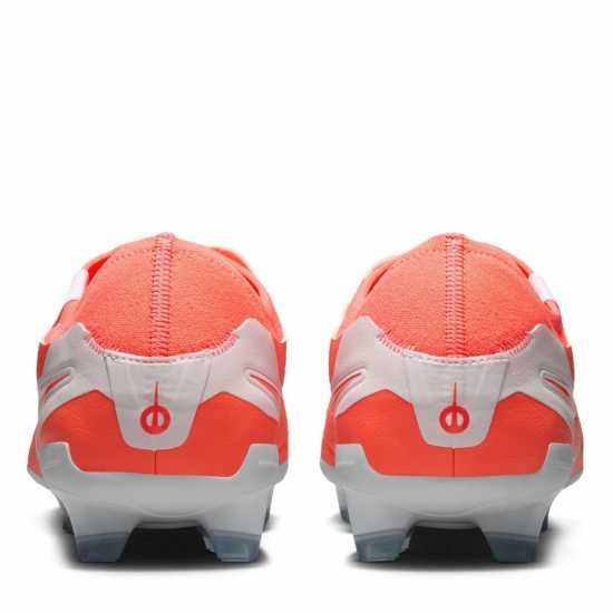 Nike Tiempo Legend 10 Pro Firm Ground Football Boots Червено/Бяло 