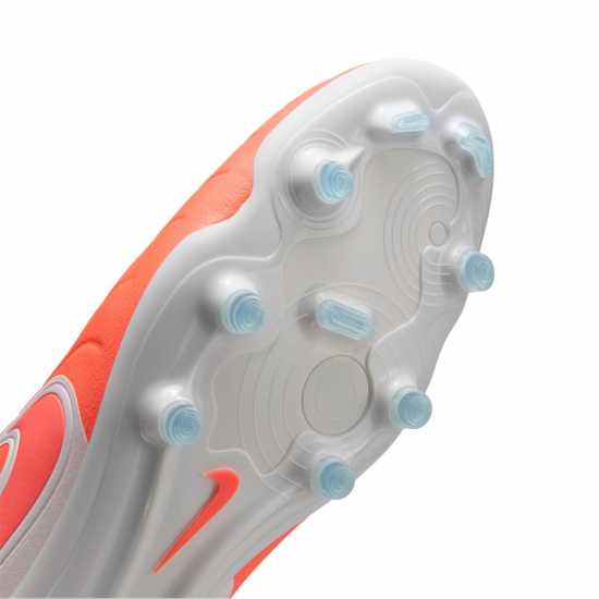 Nike Tiempo Legend 10 Pro Firm Ground Football Boots Червено/Бяло 