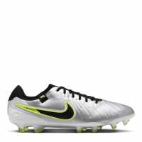 Nike Tiempo Legend 10 Pro Firm Ground Football Boots Сребро/Волт Мъжки футболни бутонки