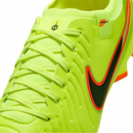 Nike Tiempo Legend 10 Pro Adults Firm Ground Football Boots Volt/Black Nike Tiempo Legend 10 Pro Adults Firm Ground Football Boots Volt/Black