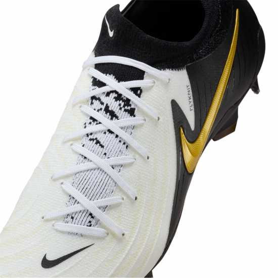 Nike Phantom Gx Ii Pro Firm Ground Football Boots White/Blk/Gold Мъжки футболни бутонки