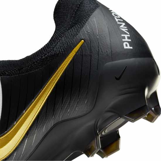 Nike Phantom Gx Ii Pro Firm Ground Football Boots White/Blk/Gold Мъжки футболни бутонки