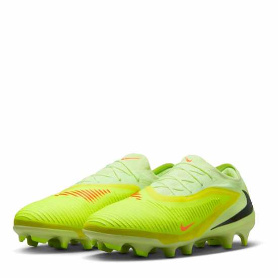 Nike Мъжки Футболни Бутонки Phantom Gx Ii Pro Firm Ground Football Boots Mens Багрянцево/Волт 