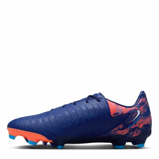 Nike Phantom Gx Ii Academy Firm Ground Football Boots Синьо/Хром Мъжки футболни бутонки