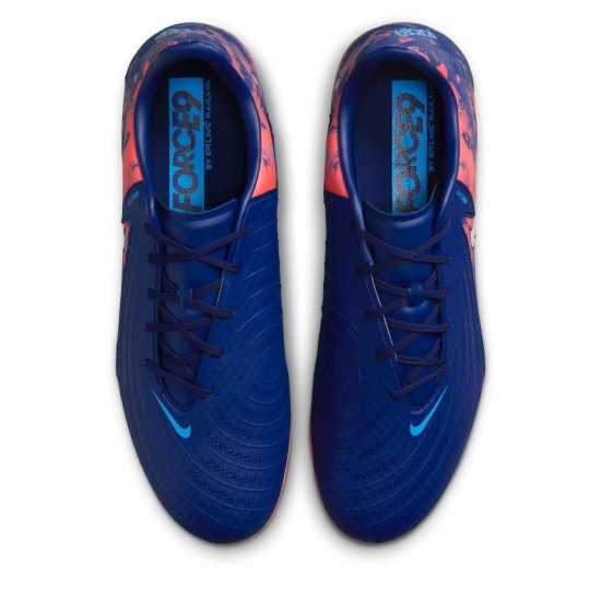 Nike Phantom Gx Ii Academy Firm Ground Football Boots Синьо/Хром Мъжки футболни бутонки
