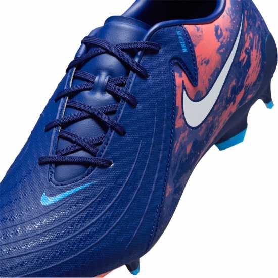 Nike Phantom Gx Ii Academy Firm Ground Football Boots Синьо/Хром Мъжки футболни бутонки