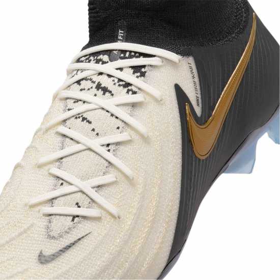 Nike Phantom Luna Ii Elite Adults Firm Ground Football Boots Бяло/Черно/Злато Мъжки футболни бутонки