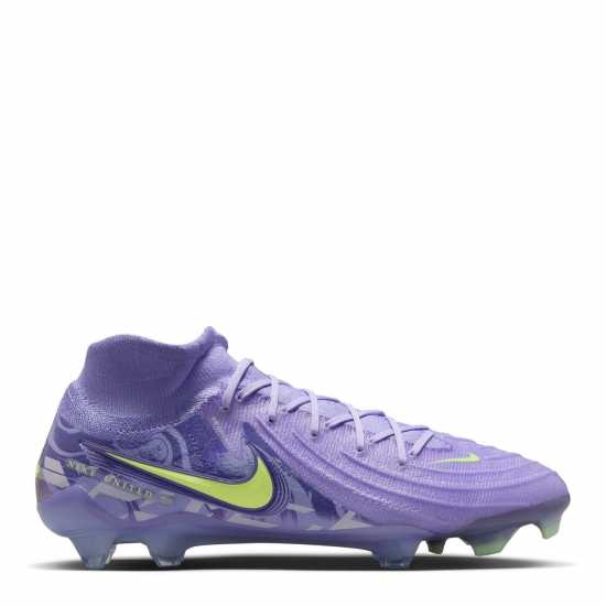 Nike Phantom Luna Ii Elite Adults Firm Ground Football Boots Лилаво/Волт Мъжки футболни бутонки
