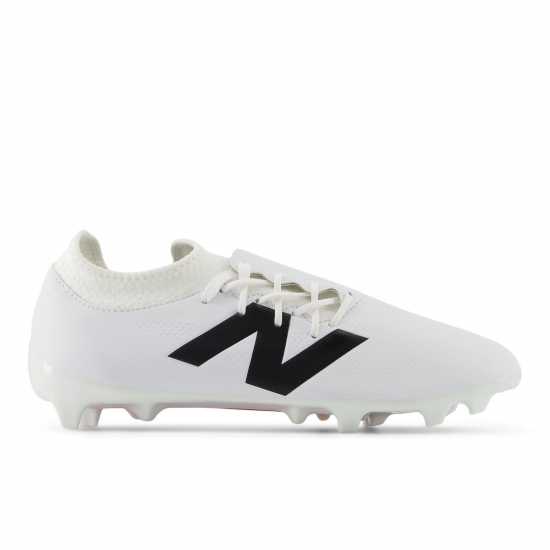 Мъжки футболни бутонки New Balance Furon V7+ Dispatch Firm Ground Football Boots Бяло/Черно New Balance Furon V7+ Dispatch Firm Ground Football Boots Бяло/Черно Мъжки футболни бутонки
