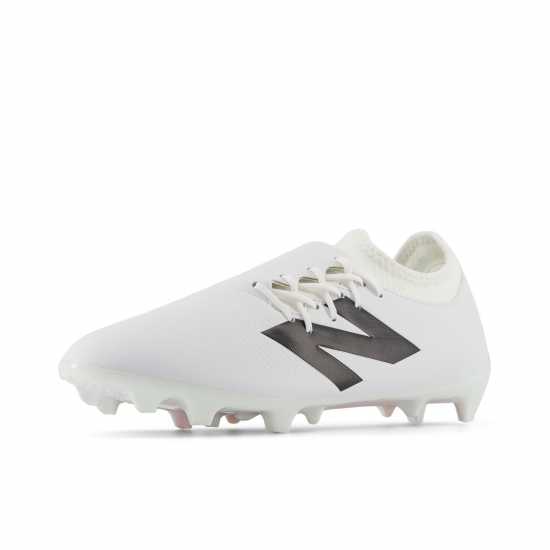 Мъжки футболни бутонки New Balance Furon V7+ Dispatch Firm Ground Football Boots Бяло/Черно New Balance Furon V7+ Dispatch Firm Ground Football Boots Бяло/Черно Мъжки футболни бутонки