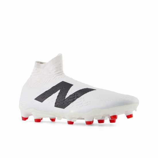 New Balance Tekela V4+ Pro Firm Ground Football Boots White/Black Мъжки футболни бутонки