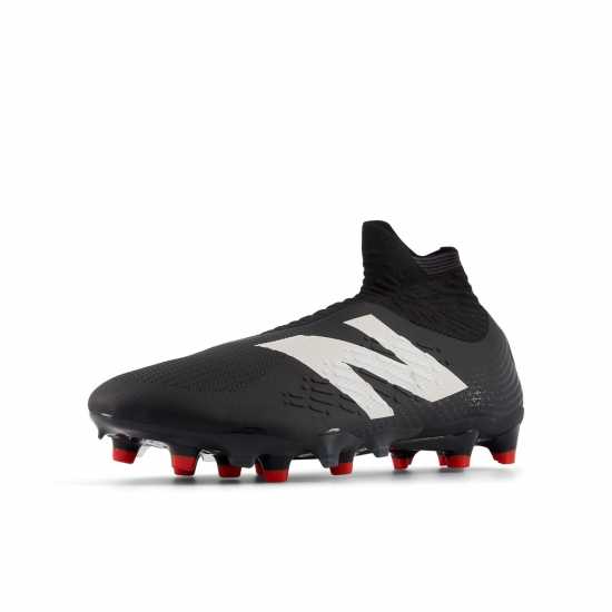 New Balance Tekela V4+ Pro Firm Ground Football Boots Black/White Мъжки футболни бутонки