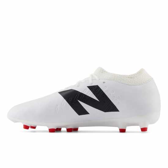 Мъжки футболни бутонки New Balance Tekela V4+ Magique Firm Ground Football Boots Бяло/Черно New Balance Tekela V4+ Magique Firm Ground Football Boots Бяло/Черно Мъжки футболни бутонки