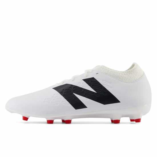 Мъжки футболни бутонки New Balance Tekela V4+ Magique Firm Ground Football Boots Бяло/Черно New Balance Tekela V4+ Magique Firm Ground Football Boots Бяло/Черно Мъжки футболни бутонки