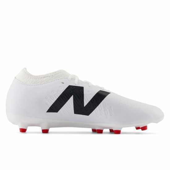 Мъжки футболни бутонки New Balance Tekela V4+ Magique Firm Ground Football Boots Бяло/Черно New Balance Tekela V4+ Magique Firm Ground Football Boots Бяло/Черно Мъжки футболни бутонки