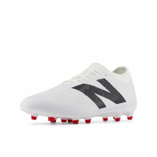 Мъжки футболни бутонки New Balance Tekela V4+ Magique Firm Ground Football Boots Бяло/Черно New Balance Tekela V4+ Magique Firm Ground Football Boots Бяло/Черно Мъжки футболни бутонки