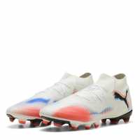 Puma Future 8 Pro Artificial Ground Football Boots White/Black/Red Мъжки футболни бутонки