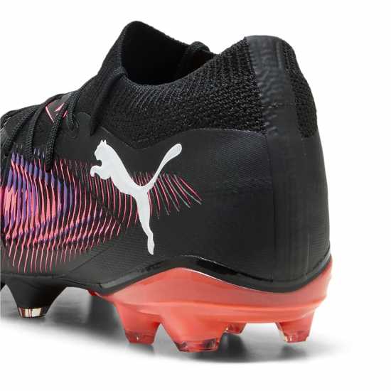 Puma Future 8 Match Firm Ground Football Boots Черно/Лилаво Мъжки футболни бутонки