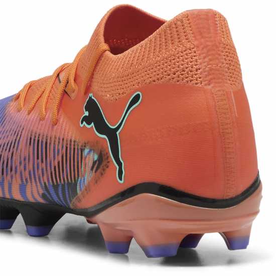 Puma Future 8 Match Firm Ground Football Boots Оранжево/Черно Мъжки футболни бутонки
