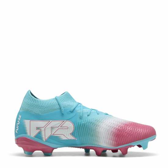Puma Future 8 Match Firm Ground Football Boots Blue/White Мъжки футболни бутонки