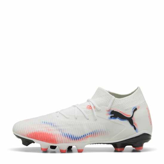 Мъжки футболни бутонки Puma Future 8 Match Firm Ground Football Boots White/Black/Red Puma Future 8 Match Firm Ground Football Boots White/Black/Red Мъжки футболни бутонки