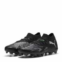Puma Future 8 Match Firm Ground Football Boots Черно/Зелено Мъжки футболни бутонки