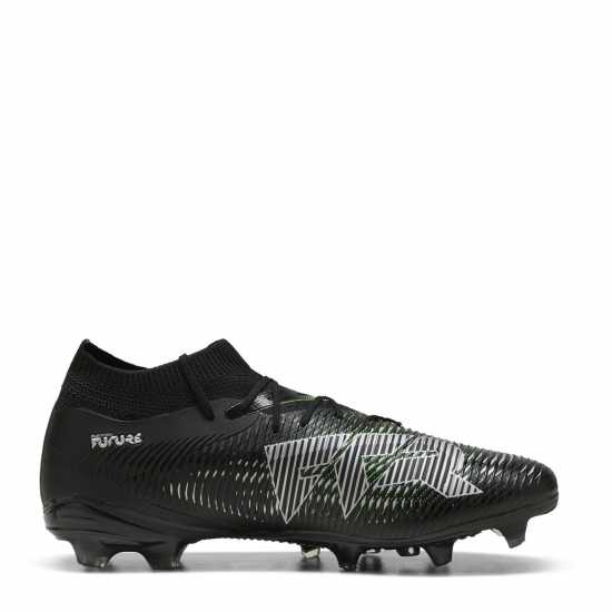 Puma Future 8 Match Firm Ground Football Boots Черно/Зелено Мъжки футболни бутонки