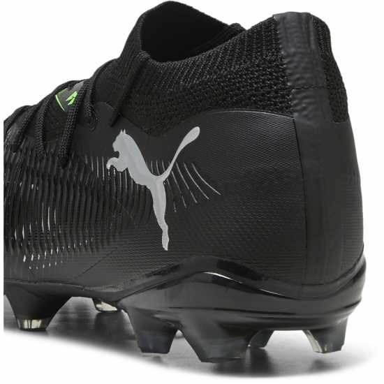 Puma Future 8 Match Firm Ground Football Boots Черно/Зелено Мъжки футболни бутонки