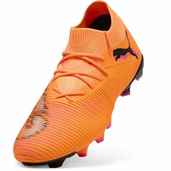 Puma Future 8 Match Firm Ground Football Boots Оранжево/Черно Puma Future 8 Match Firm Ground Football Boots Оранжево/Черно