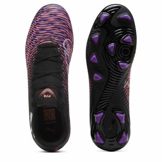Puma Future 8 Play Artificial Ground Football Boots Черно/Лилаво Мъжки футболни бутонки