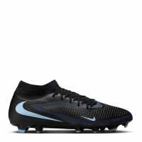 Nike Phantom 6 Academy Adults Multi Ground Football Boots Black/Black Мъжки футболни бутонки