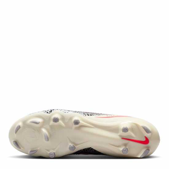 Nike Phantom 6 Academy Adults Firm Ground Football Boots Burgundy/Print 