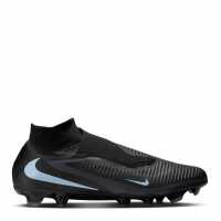 Nike Phantom High 6 Pro Adults Firm Ground Football Boots Black/Black Мъжки футболни бутонки