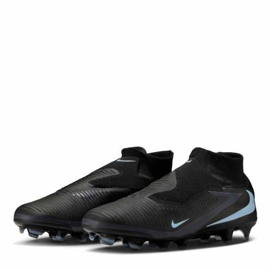 Nike Phantom High 6 Pro Adults Firm Ground Football Boots Black/Black Мъжки футболни бутонки