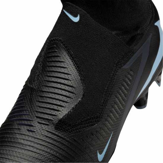 Nike Phantom High 6 Pro Adults Firm Ground Football Boots Black/Black Мъжки футболни бутонки